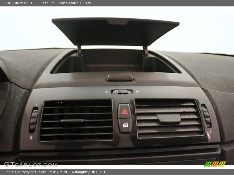 Titanium Silver Metallic / Black 2006 BMW X3 3.0i