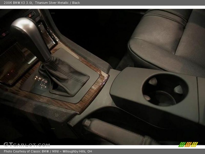 Titanium Silver Metallic / Black 2006 BMW X3 3.0i