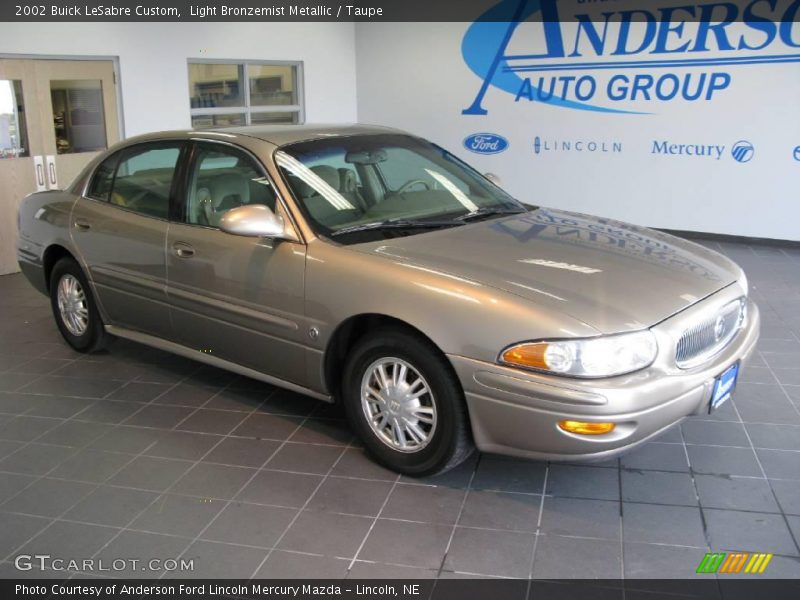 Light Bronzemist Metallic / Taupe 2002 Buick LeSabre Custom