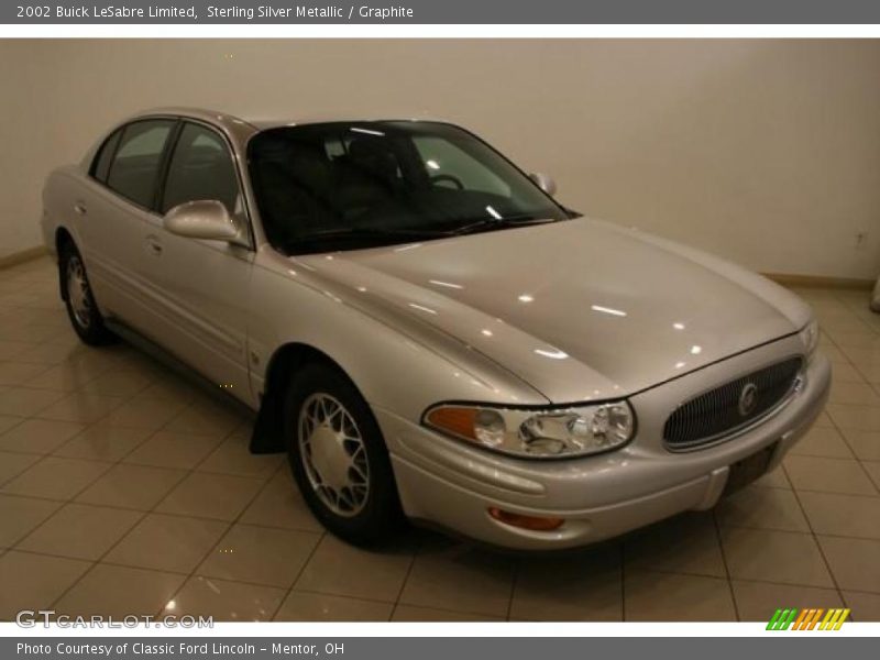 Sterling Silver Metallic / Graphite 2002 Buick LeSabre Limited