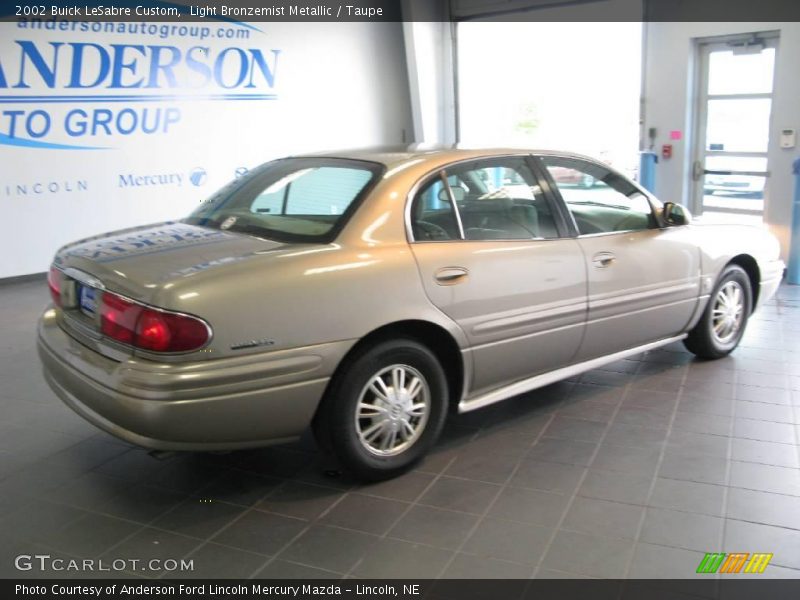Light Bronzemist Metallic / Taupe 2002 Buick LeSabre Custom