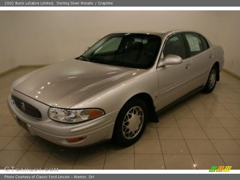 Sterling Silver Metallic / Graphite 2002 Buick LeSabre Limited