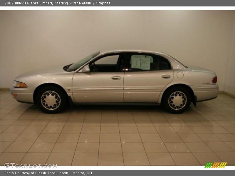 Sterling Silver Metallic / Graphite 2002 Buick LeSabre Limited
