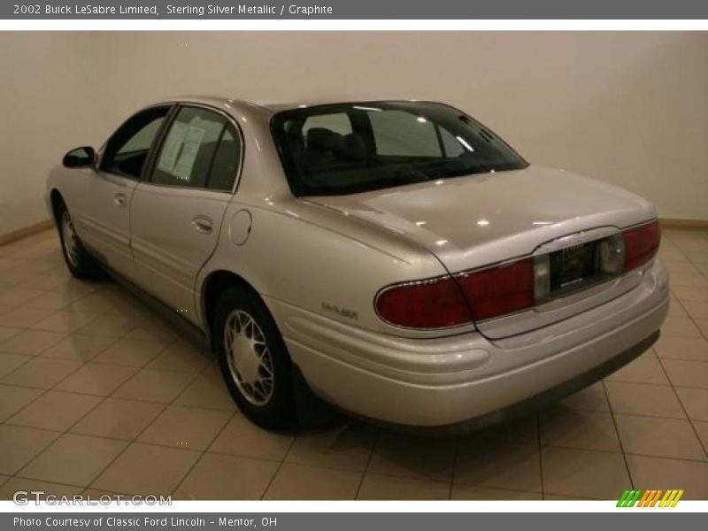 Sterling Silver Metallic / Graphite 2002 Buick LeSabre Limited