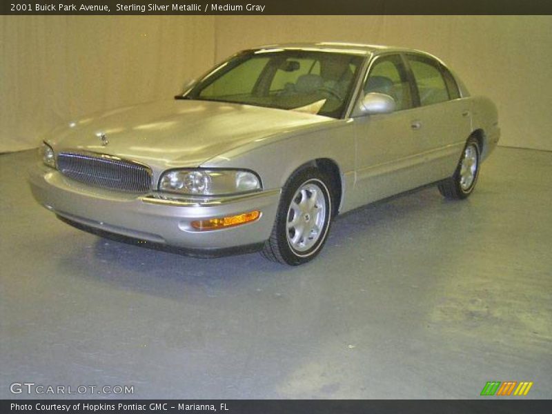 Sterling Silver Metallic / Medium Gray 2001 Buick Park Avenue