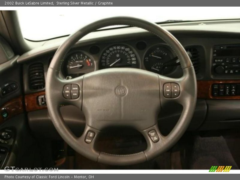 Sterling Silver Metallic / Graphite 2002 Buick LeSabre Limited