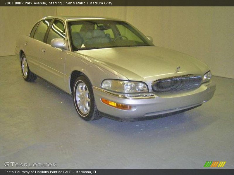 Sterling Silver Metallic / Medium Gray 2001 Buick Park Avenue