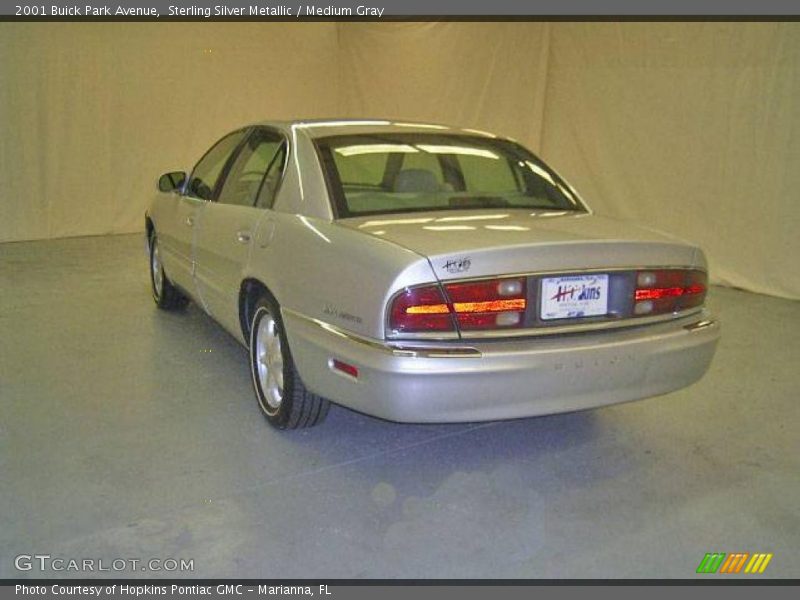 Sterling Silver Metallic / Medium Gray 2001 Buick Park Avenue