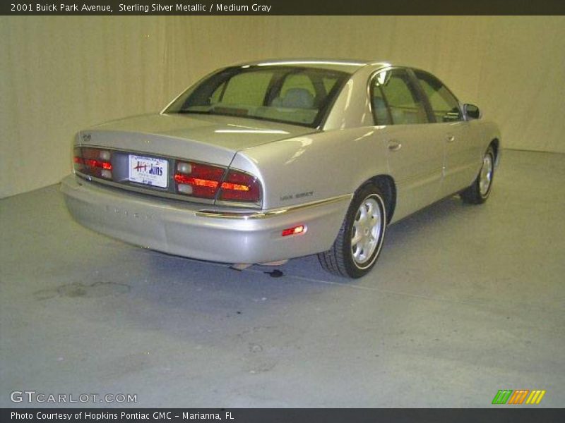 Sterling Silver Metallic / Medium Gray 2001 Buick Park Avenue
