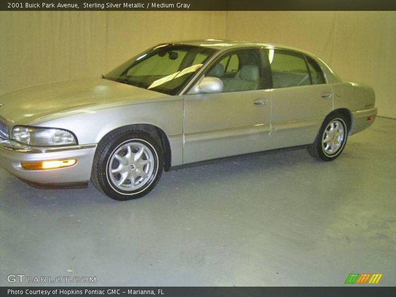 Sterling Silver Metallic / Medium Gray 2001 Buick Park Avenue