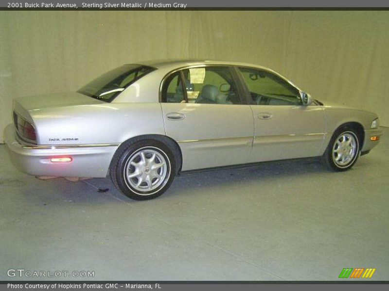 Sterling Silver Metallic / Medium Gray 2001 Buick Park Avenue