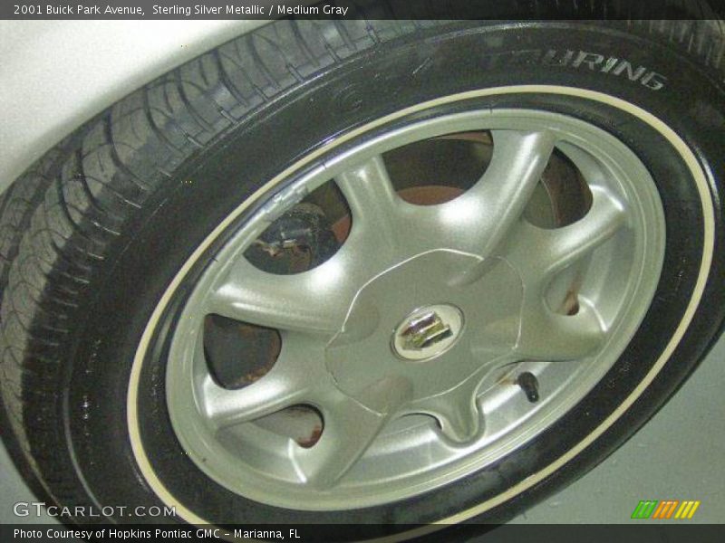 Sterling Silver Metallic / Medium Gray 2001 Buick Park Avenue