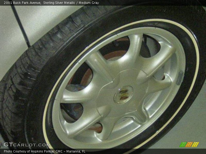 Sterling Silver Metallic / Medium Gray 2001 Buick Park Avenue