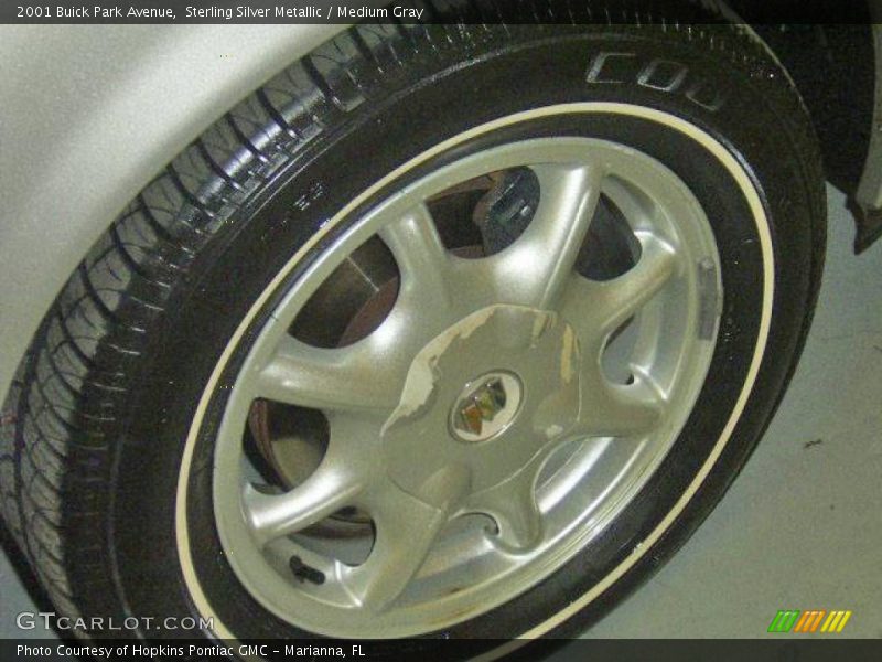 Sterling Silver Metallic / Medium Gray 2001 Buick Park Avenue
