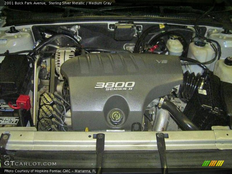 Sterling Silver Metallic / Medium Gray 2001 Buick Park Avenue