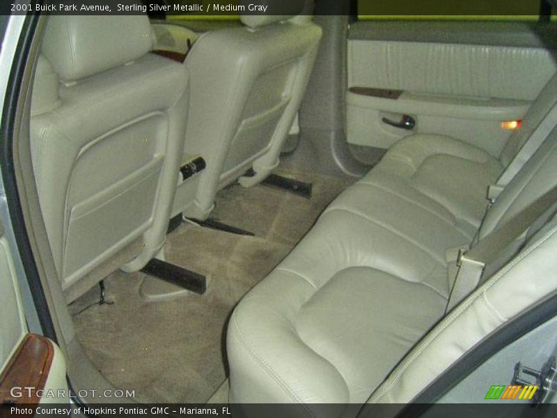 Sterling Silver Metallic / Medium Gray 2001 Buick Park Avenue
