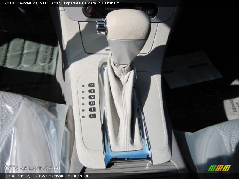 Imperial Blue Metallic / Titanium 2010 Chevrolet Malibu LS Sedan