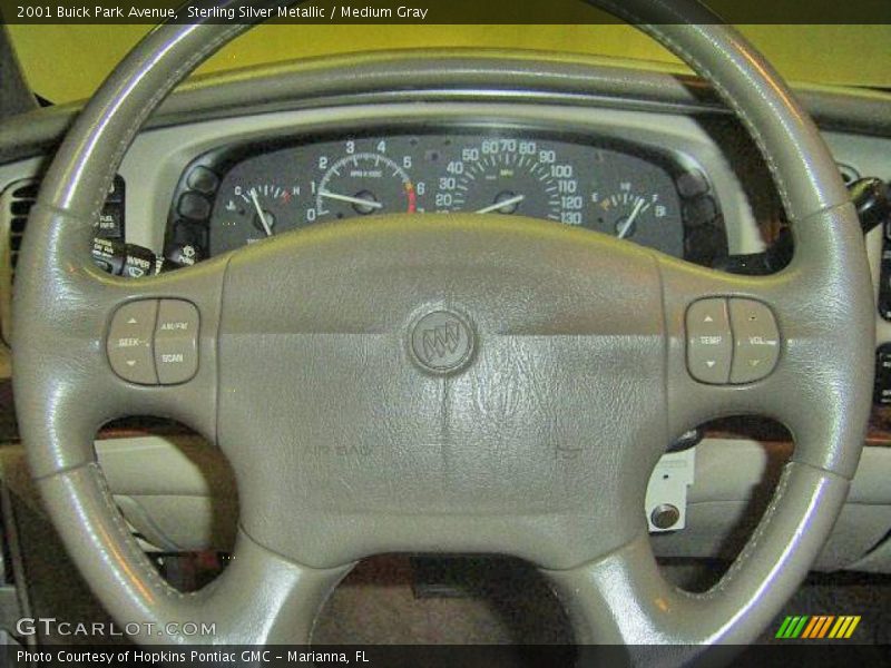 Sterling Silver Metallic / Medium Gray 2001 Buick Park Avenue