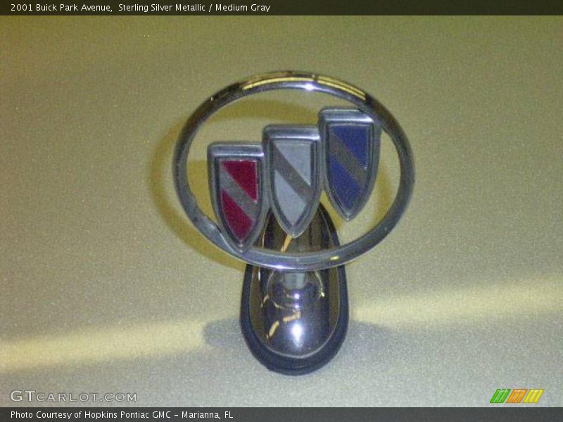 Sterling Silver Metallic / Medium Gray 2001 Buick Park Avenue