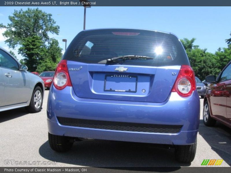 Bright Blue / Charcoal 2009 Chevrolet Aveo Aveo5 LT