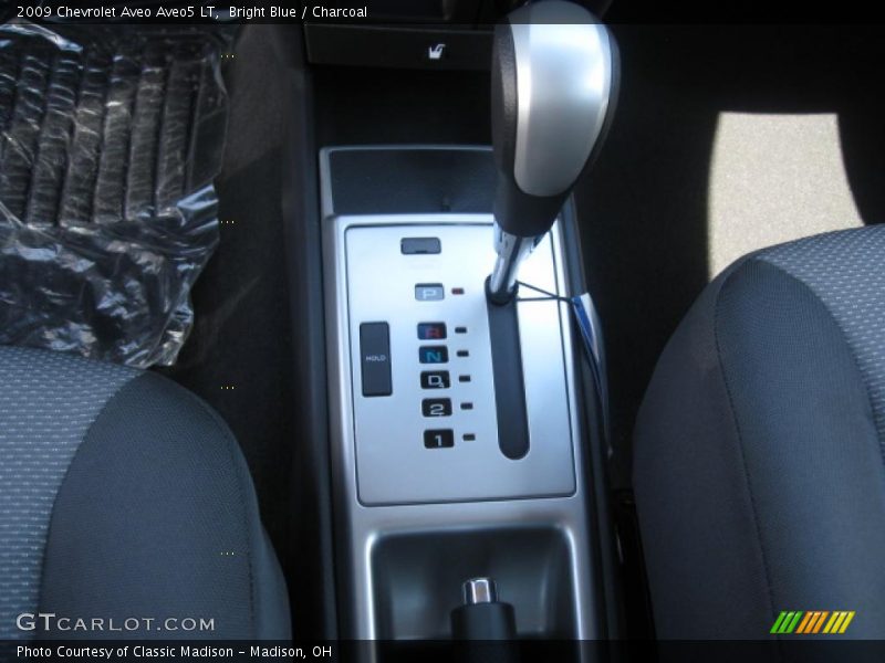 Bright Blue / Charcoal 2009 Chevrolet Aveo Aveo5 LT