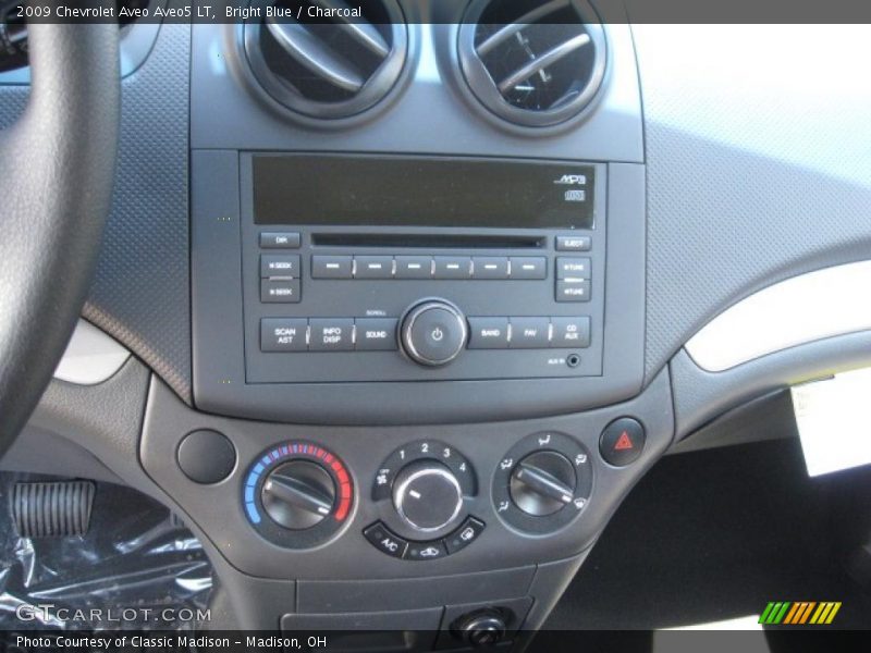 Bright Blue / Charcoal 2009 Chevrolet Aveo Aveo5 LT