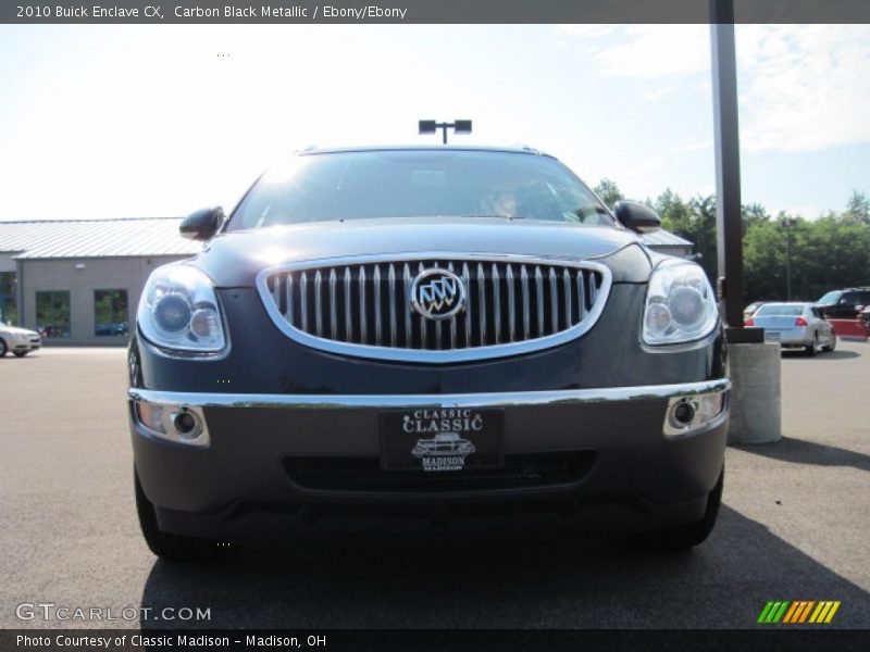 Carbon Black Metallic / Ebony/Ebony 2010 Buick Enclave CX