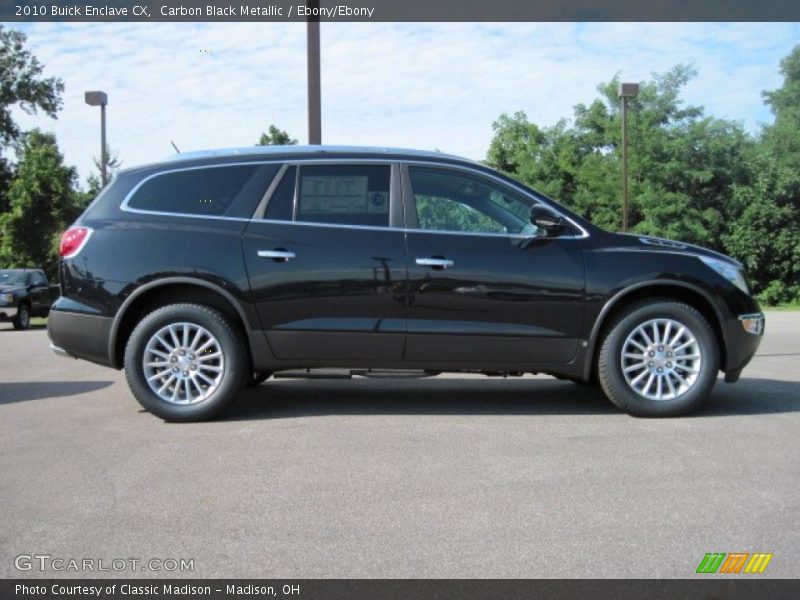 Carbon Black Metallic / Ebony/Ebony 2010 Buick Enclave CX