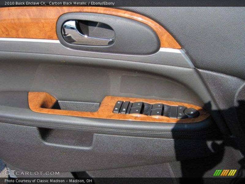 Carbon Black Metallic / Ebony/Ebony 2010 Buick Enclave CX