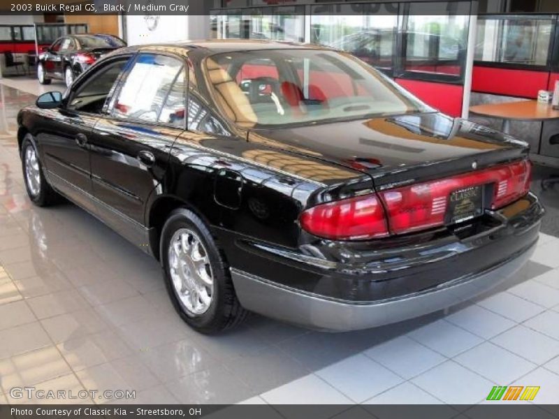 Black / Medium Gray 2003 Buick Regal GS