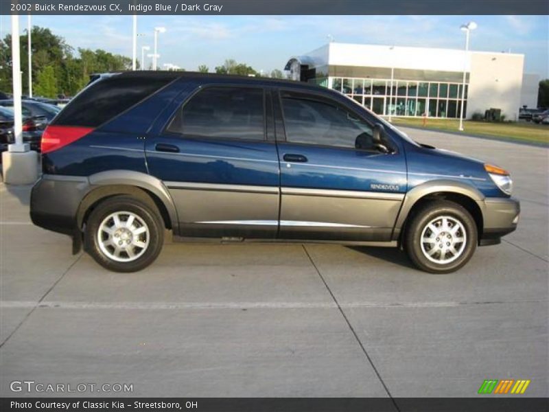 Indigo Blue / Dark Gray 2002 Buick Rendezvous CX