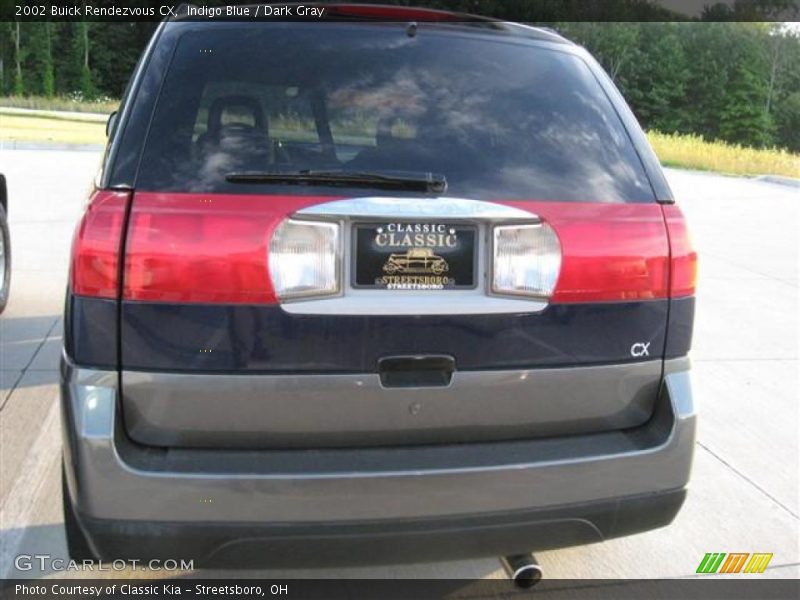 Indigo Blue / Dark Gray 2002 Buick Rendezvous CX