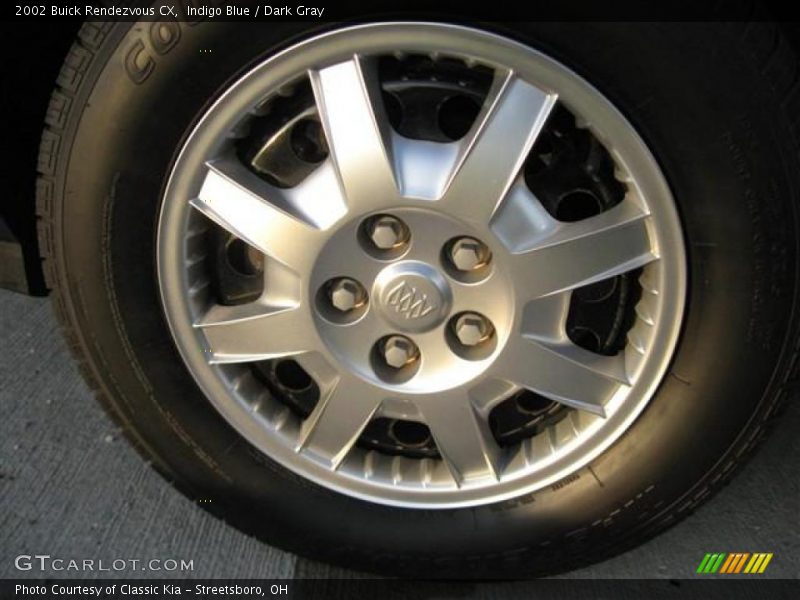 Indigo Blue / Dark Gray 2002 Buick Rendezvous CX