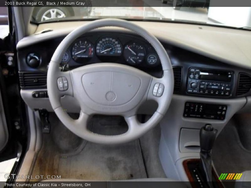 Black / Medium Gray 2003 Buick Regal GS