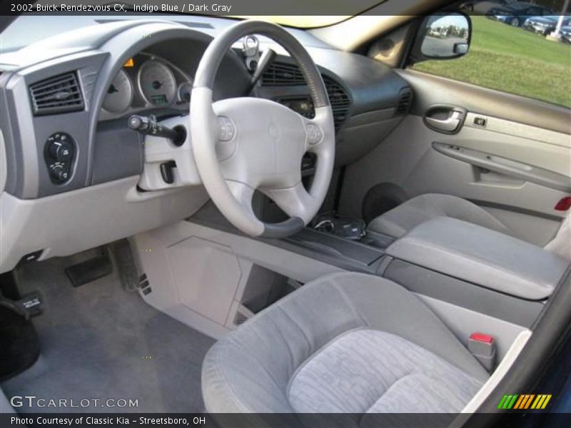 Indigo Blue / Dark Gray 2002 Buick Rendezvous CX