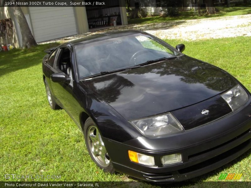 Super Black / Black 1994 Nissan 300ZX Turbo Coupe