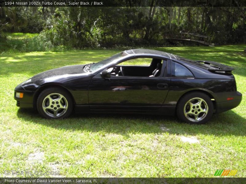 Super Black / Black 1994 Nissan 300ZX Turbo Coupe