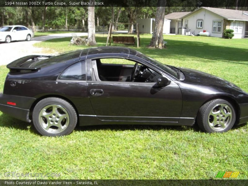 Super Black / Black 1994 Nissan 300ZX Turbo Coupe