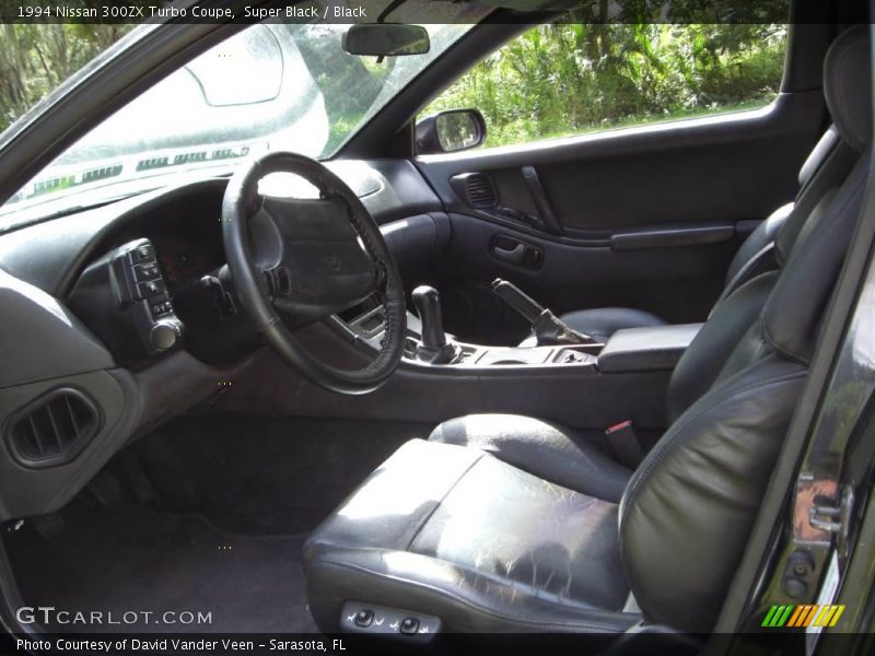 Super Black / Black 1994 Nissan 300ZX Turbo Coupe