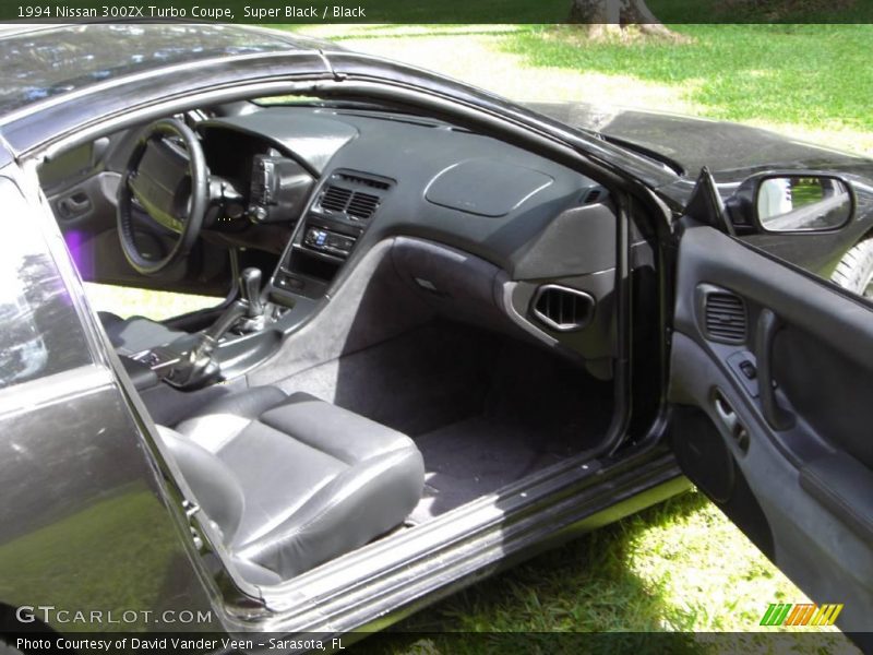 Super Black / Black 1994 Nissan 300ZX Turbo Coupe