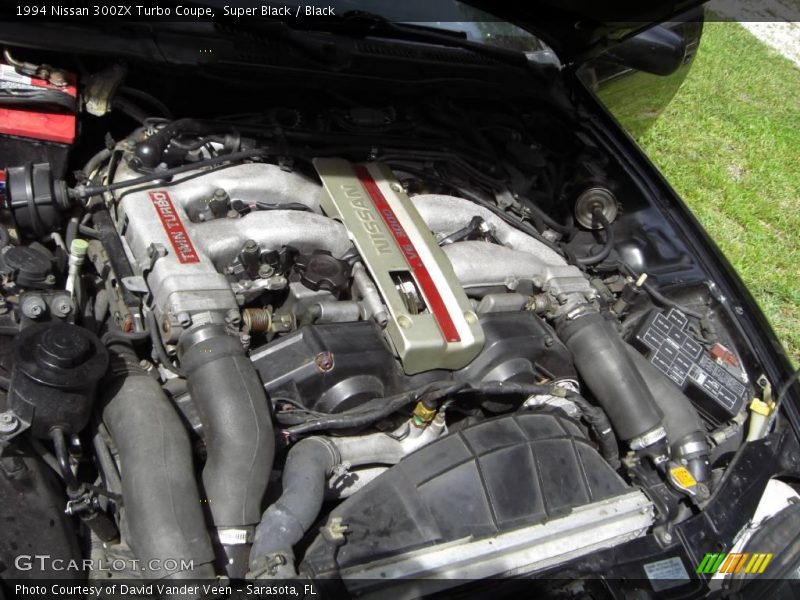 Super Black / Black 1994 Nissan 300ZX Turbo Coupe