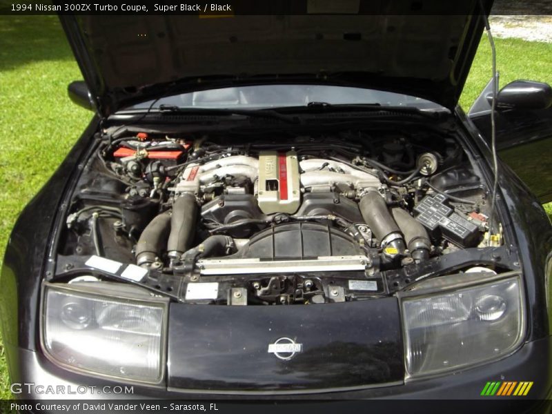 Super Black / Black 1994 Nissan 300ZX Turbo Coupe