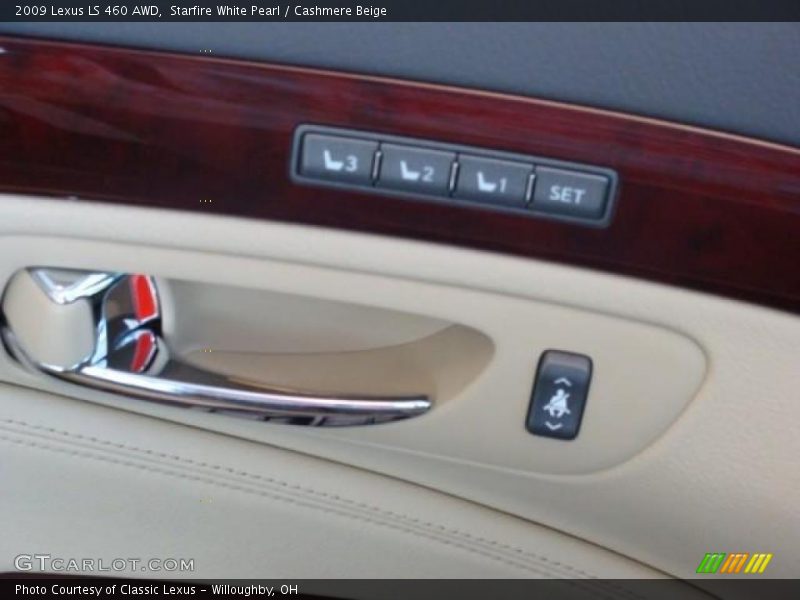 Starfire White Pearl / Cashmere Beige 2009 Lexus LS 460 AWD