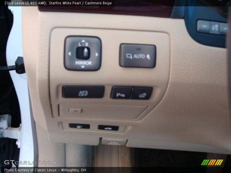Starfire White Pearl / Cashmere Beige 2009 Lexus LS 460 AWD