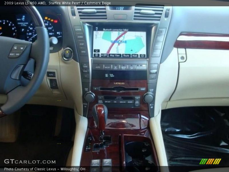 Starfire White Pearl / Cashmere Beige 2009 Lexus LS 460 AWD