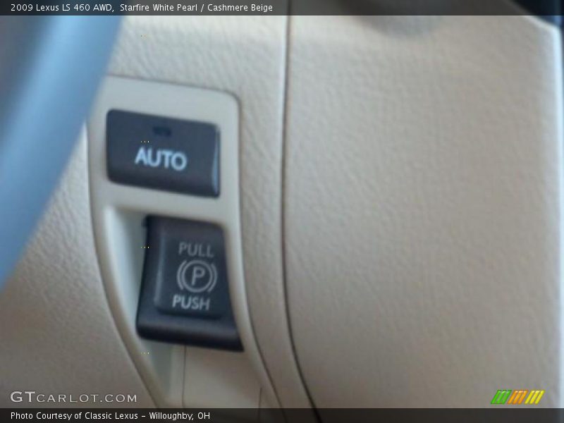 Starfire White Pearl / Cashmere Beige 2009 Lexus LS 460 AWD