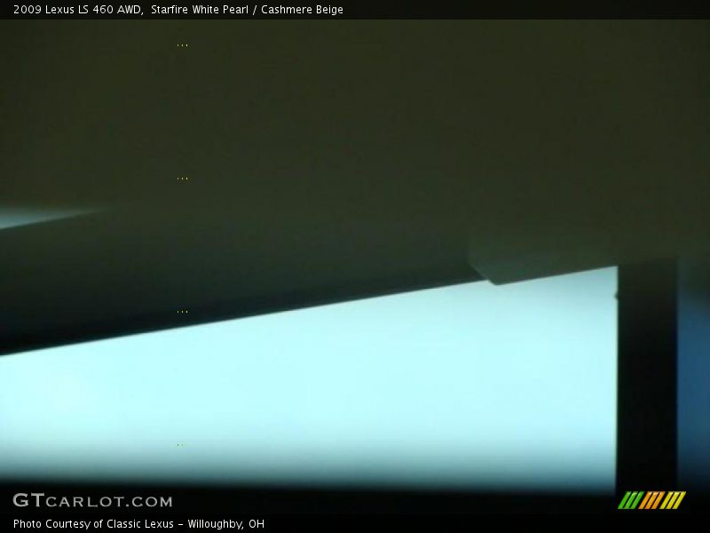 Starfire White Pearl / Cashmere Beige 2009 Lexus LS 460 AWD