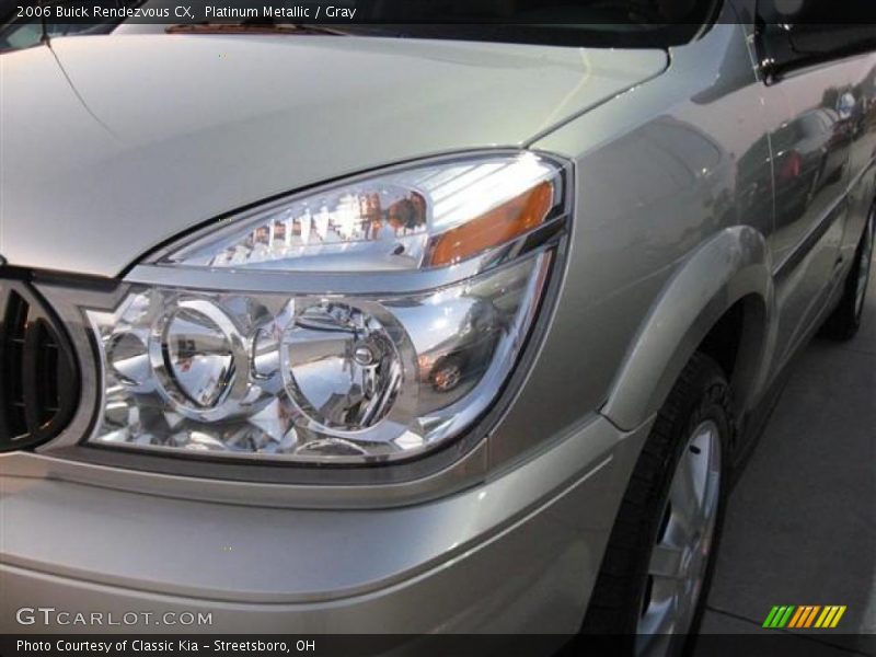 Platinum Metallic / Gray 2006 Buick Rendezvous CX