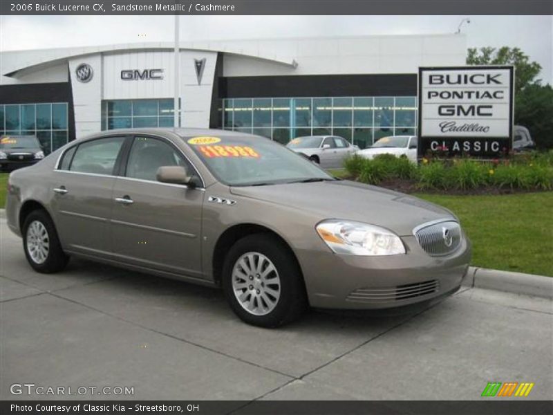 Sandstone Metallic / Cashmere 2006 Buick Lucerne CX