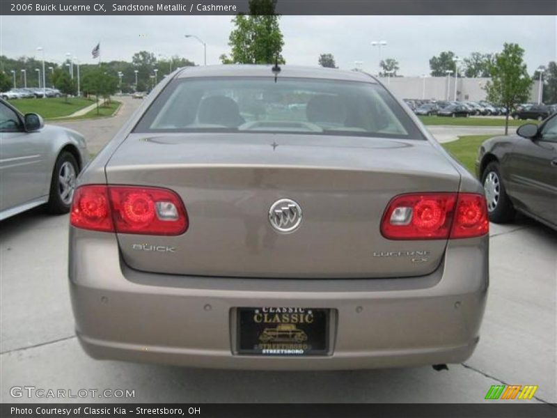 Sandstone Metallic / Cashmere 2006 Buick Lucerne CX